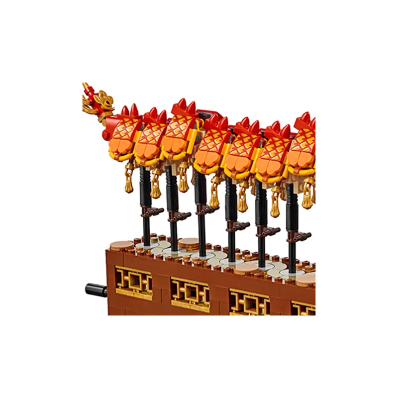 LEGO New Year Dancing Dragon Building Blocks 601 1000 80102-2