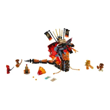 LEGO Phantom Ninja Collection Blazing Wyrm Ninjago Building Blocks 301 600pcs 70674