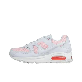 Nike Air Max Command Anti Slip Wear Resistant Low Top Running Shoes Women's Gray Pink
