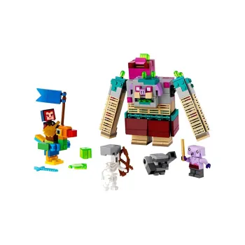 LEGO My World Collection The Great Battle Of Gluttonous And Savage Piggy Building Blocks 420pcs 21257