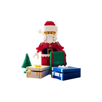 LEGO Classic Collection Santa Claus And Deer Employee Gift Building Blocks 1099 Pcs 4002018