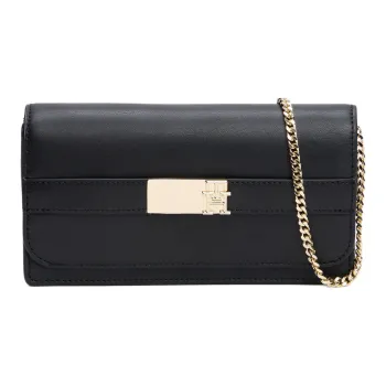 Tommy Hilfiger Heritage Polyurethane Clutch Women's Black