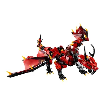 LEGO Phantom Ninja Collection Flame Shadow Shenron Building Blocks 601 1000pcs 70653