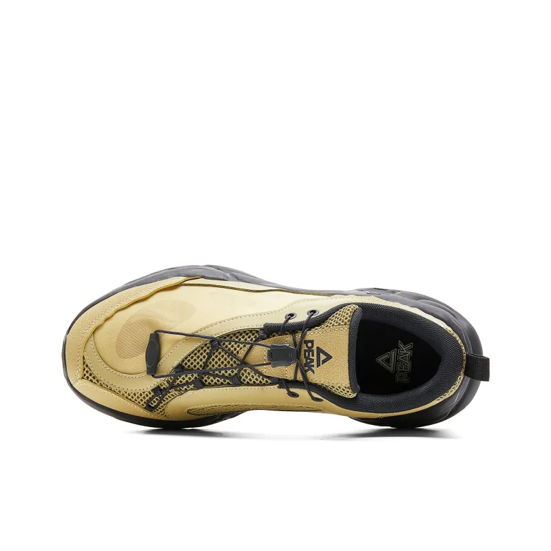 PEAK Shock Absorbers With Slip Resistant And Abrasion Resistant Properties Low Top Casual Shoes Men's Withered Green-3