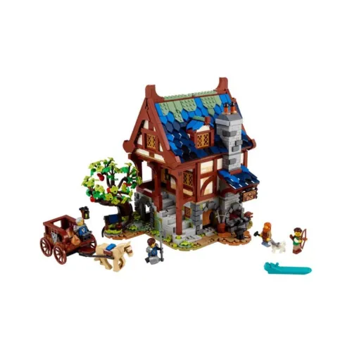 LEGO IDEAS Medieval Blacksmith Shop Building Blocks 21325