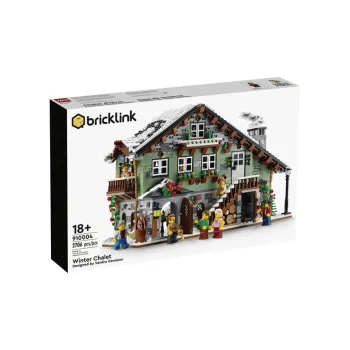 LEGO Bricklink Winter Mountain Cabin Building Blocks 2706pcs 910004