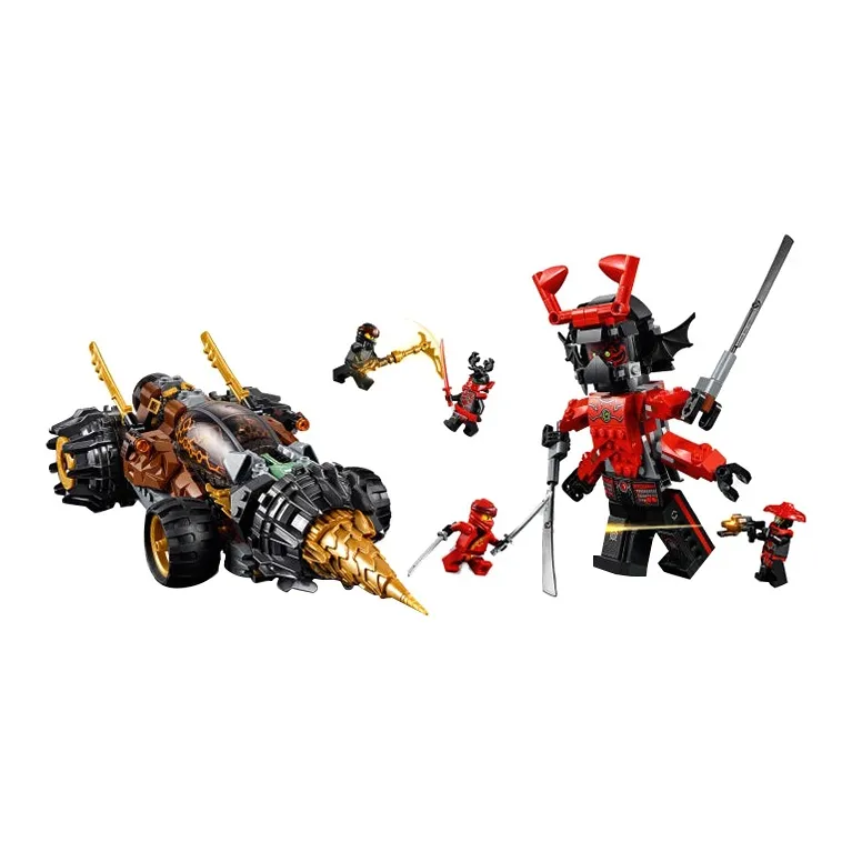 LEGO Phantom Ninja Collection Earthy Ninja Kudo's Giant Drill Tank Building Blocks 587pcs 70669-2