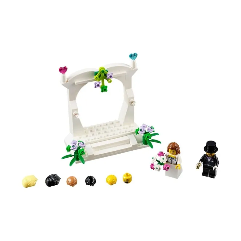 LEGO Classic Collection Groom Bride Wedding Box Building Blocks 89pcs 40165-1