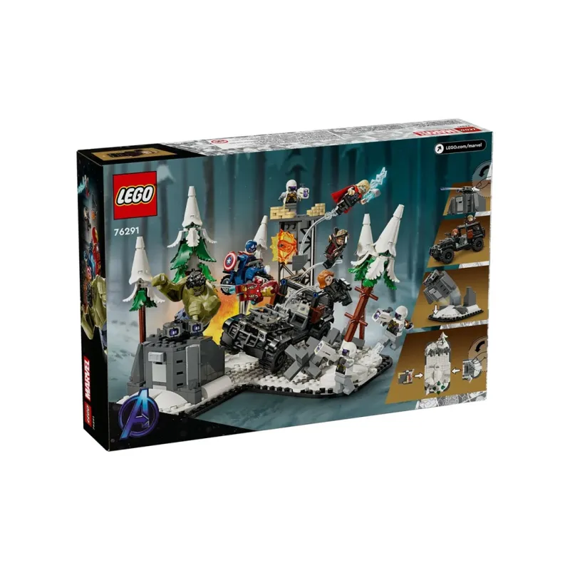 LEGO The Avengers Assemble, The Age Of Ultron Building Blocks 613pcs 76291-1