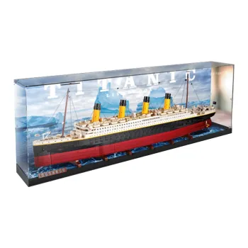 LEGO Titanic & Stylish Assembled Display Case B Building Blocks 10294- Display Case B