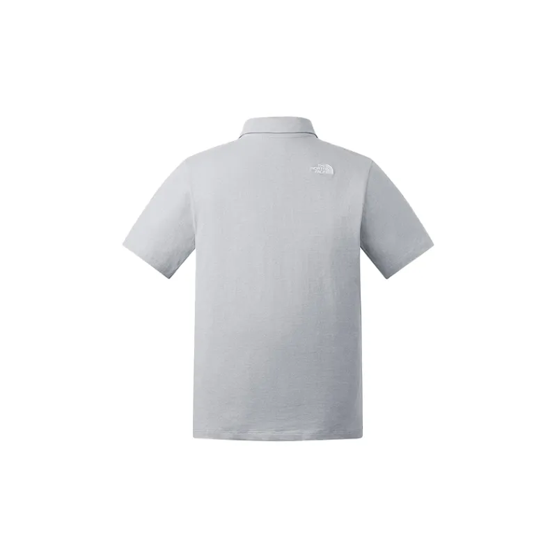 THE NORTH FACE City Outdoor Collection SS25 Polo Shirt Unisex Starlight Gray-1