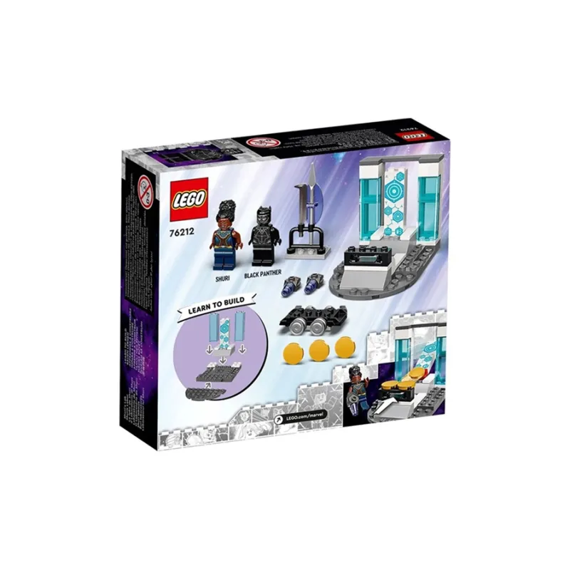 LEGO Super Hero Collection Marvel, Black Panther, Shu Li's Laboratory Building Blocks 76212-3