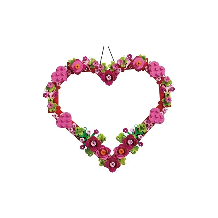 LEGO Heart Ornament Building Blocks 40638-1