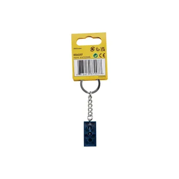LEGO Earth Blue 2x4 Key Chain Building Blocks 854237