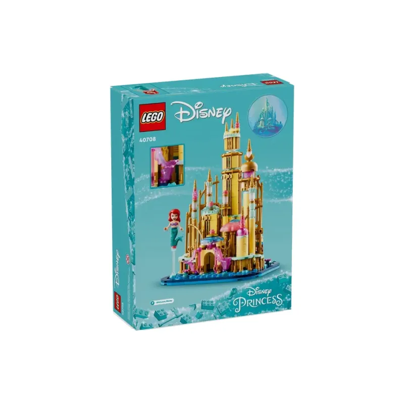 LEGO Mini Disney Ariel's Castle Building Blocks 40708-2