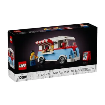 LEGO Icons Vintage Hot Dog Cart Building Blocks 310pcs 40681