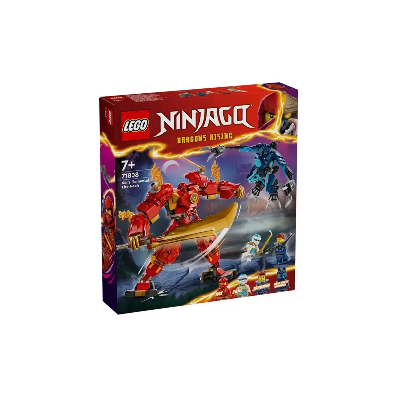 LEGO Kai's Elemental Fire Mech Building Blocks 71808-1