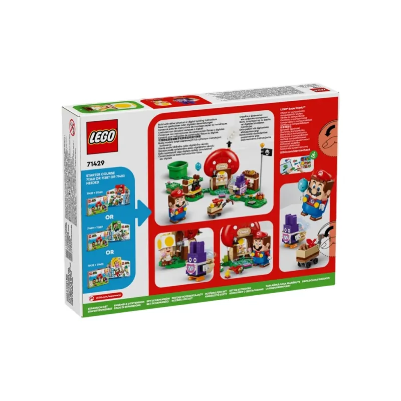 LEGO Nabbit At Toad's Shop Expansion Set Building Blocks 71429-2