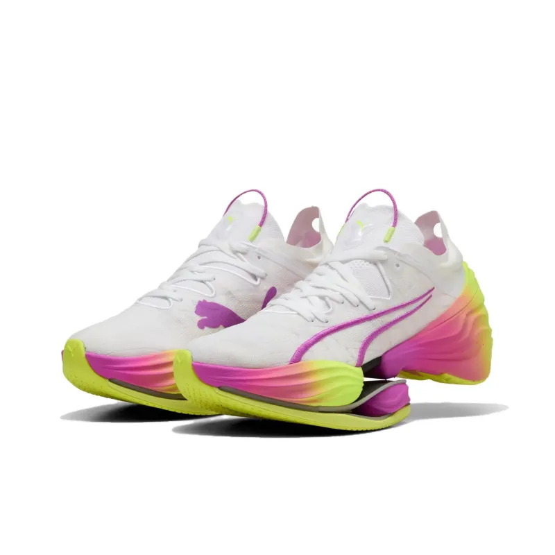 PUMA FAST-RB NITRO Elite Lightweight Low-Top Running Shoes Men's White-2