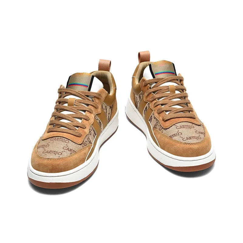 CARTELO Wear resistant Lightweight Breathable And Non slip. Low Top Skateboard Shoes Men's-8