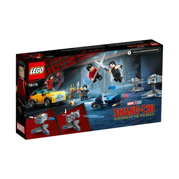 LEGO Marvel Characters Marvel, Shang Chi And The Ten Rings Legend Building Blocks 301 600pcs 76176-1