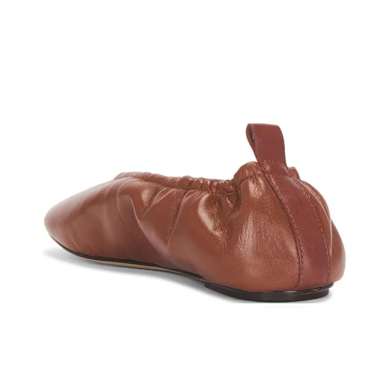 Schutz Eudora Casual Single Shoes Women's Brown-3