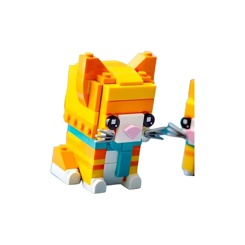 LEGO Brickheadz Yellow Tiger Building Blocks 269 Pcs 40480-2