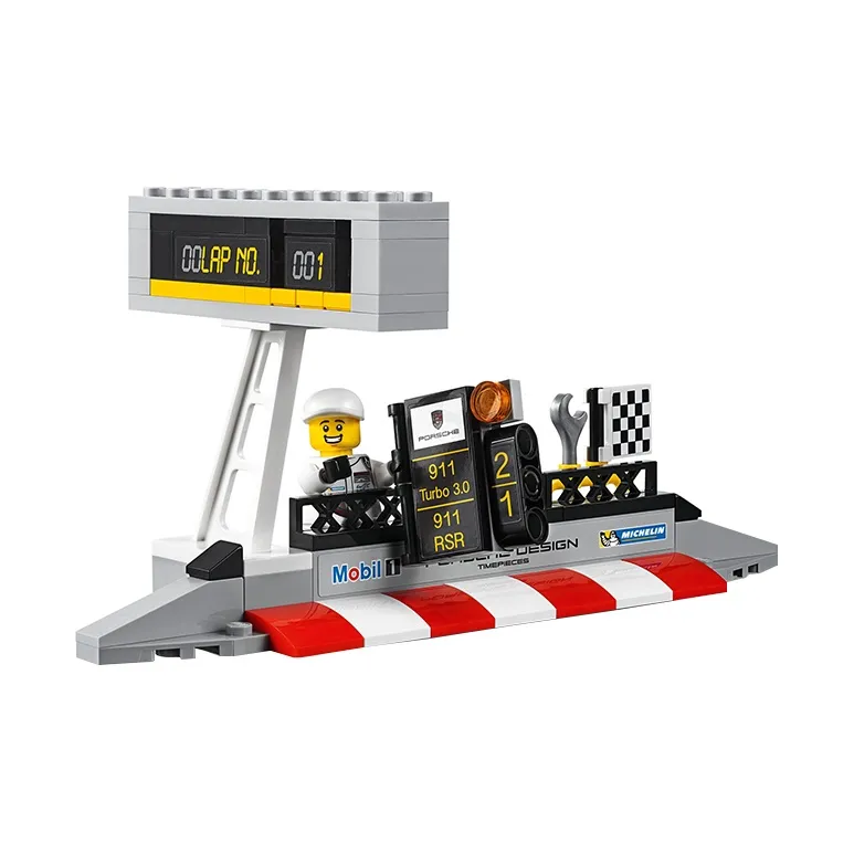 LEGO Super Racing Collection Porsche Porsche 911 RSR And Porsche 911 Turbo 3.0 Building Blocks 75888-2