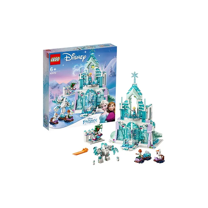 LEGO Disney Collection Frozen Elsa's Magic Icy Snow Castle Building Blocks 43172-2
