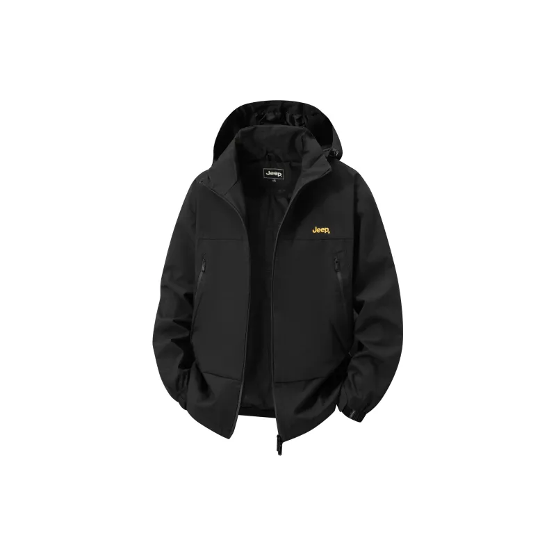 Jeep Mountain Versatile Summer Climbing Hiking Outdoor Hiking Business/Casual Windbreaker Jacket Unisex-3