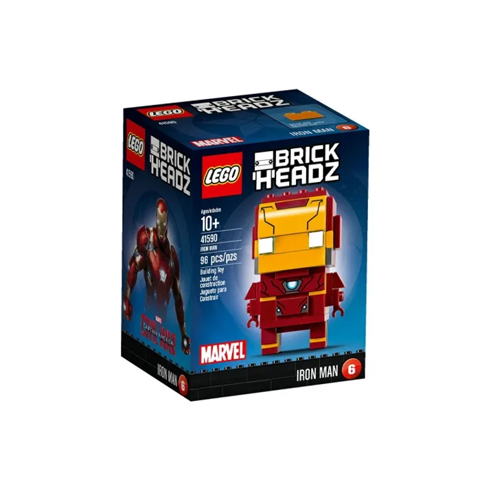 LEGO BrickHeadz Iron Man Building Blocks 96pcs 41590-1