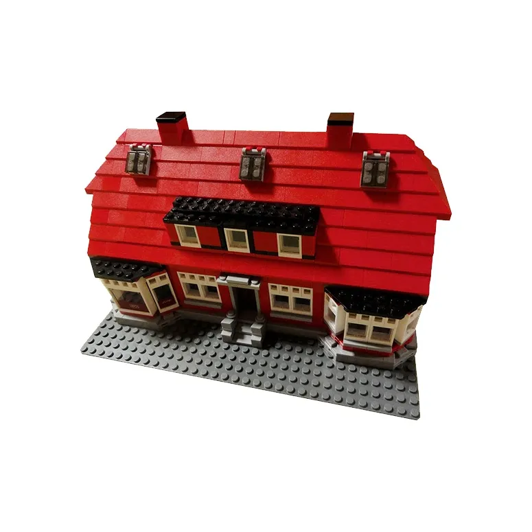 LEGO Classic Collection Red House Employee Limited Edition Building Blocks 601 1000 4000007-1