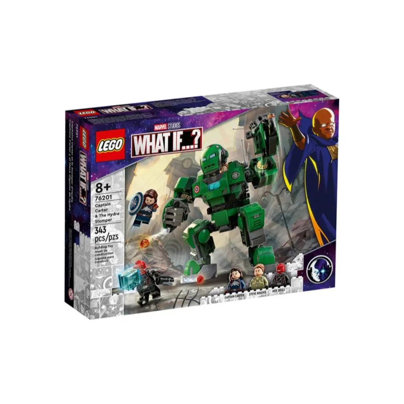 LEGO Marvel Character What If...? Captain Carter And The Nine Realms Devastator Building Blocks 343pcs 76201-3