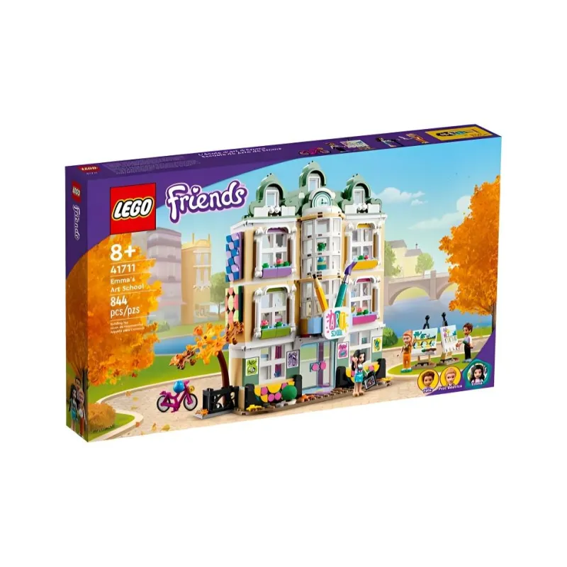 LEGO Good Friend Collection Emma's Artistic School Building Blocks 844 41711-2
