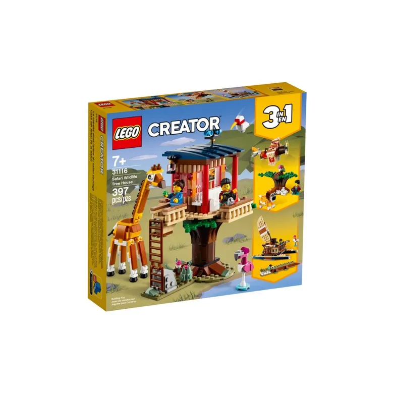 LEGO Creator Safari Wildlife Tree House Set 31116-1