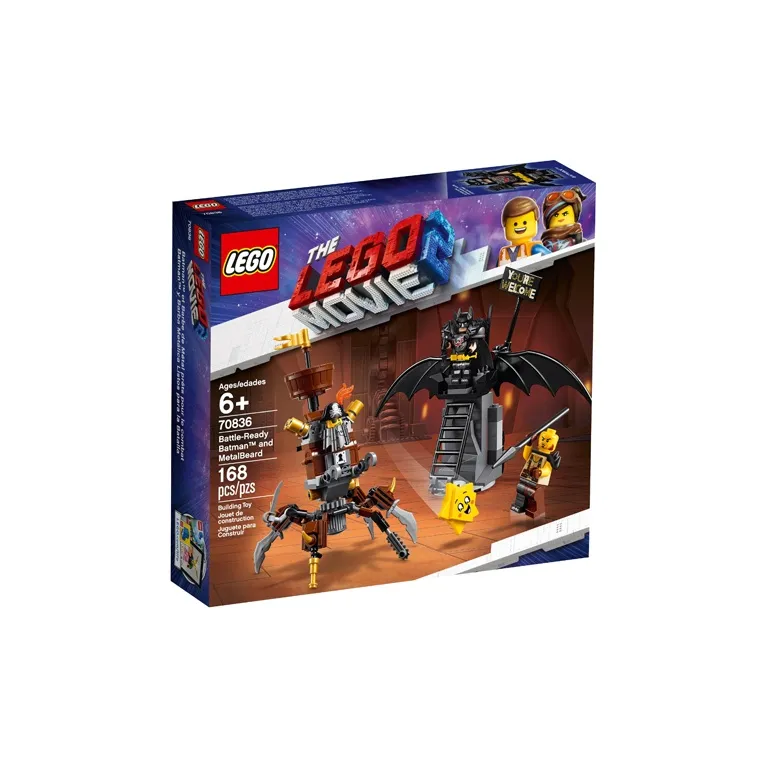 LEGO Batman Collection, Fully Armed Batman And Bearded Guy Building Blocks 168pcs 70836-1