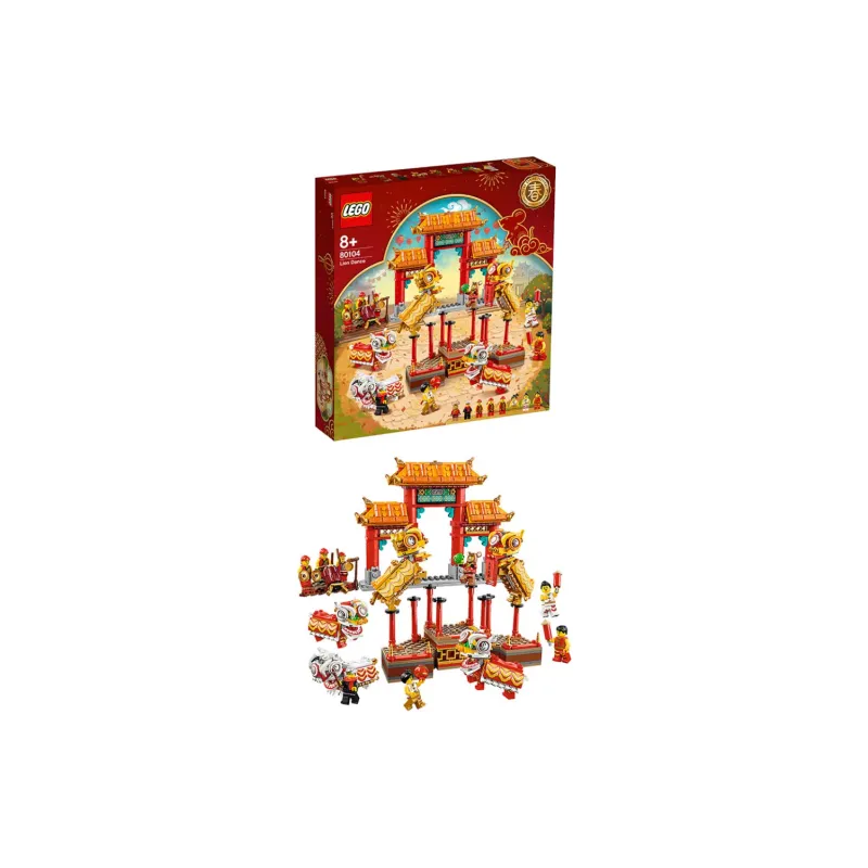 LEGO Lion Dance Building Blocks 80104-3