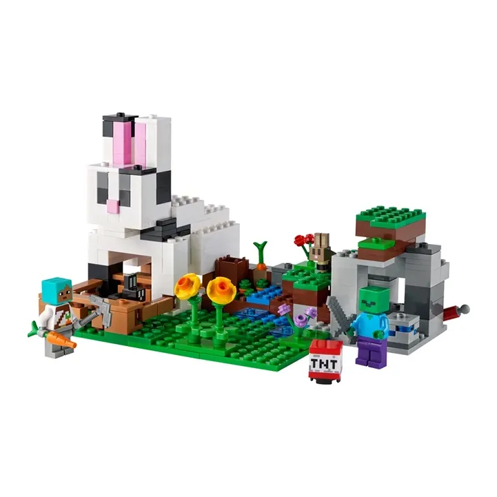 LEGO My World Collection Rabbit Pasture Building Blocks 340pcs 21181-0