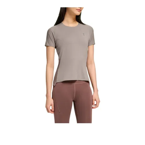 On T-Shirt Women's Graphite Grey/dark Brown