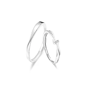 Star Treasures S999 Fine Silver Rings Unisex
