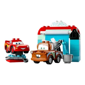 LEGO Lightning McQueen & Mater's Car Wash Fun Building Blocks 10996