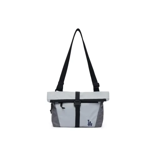 MLB Polyester Shoulder Bag Crossbody Bag Unisex Black/Light Gray/Pink