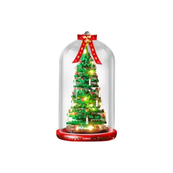 LEGO Creative Christmas Tree & Unibody Display Case Glass Lamp Shade Building Blocks 0 300 40573  Display Case 2