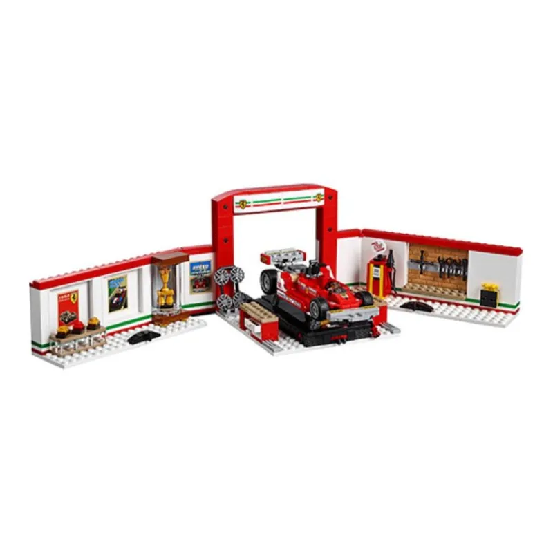 LEGO Super Racing Collection Ferrari Ultimate Experience Center Building Blocks 601 1000pcs 75889-2