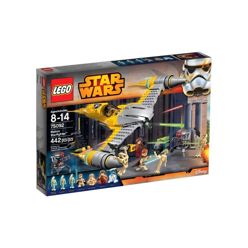 LEGO Star Wars Collection Naboo Xingji Fighter Building Blocks 301 600 75092-5