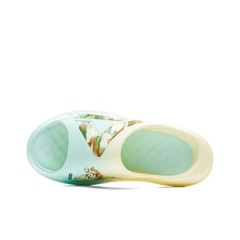 PEAK Cushioned Slip-Resistant Abrasion-Resistant Slide Slippers Men's Cool Green-3