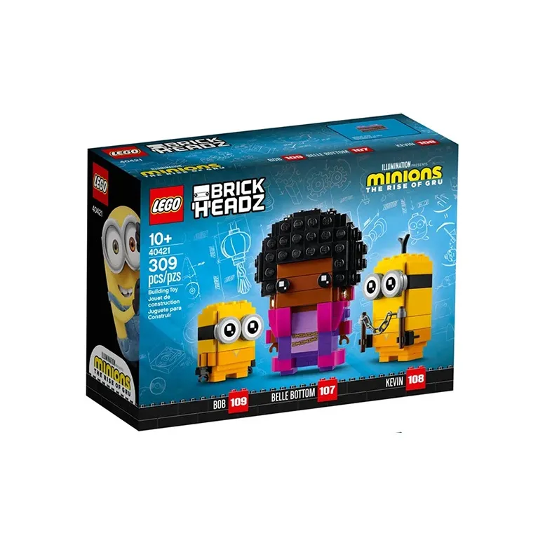 LEGO BrickHeadz Minions Explosion Head Kevan And Bob Building Blocks 40421-1