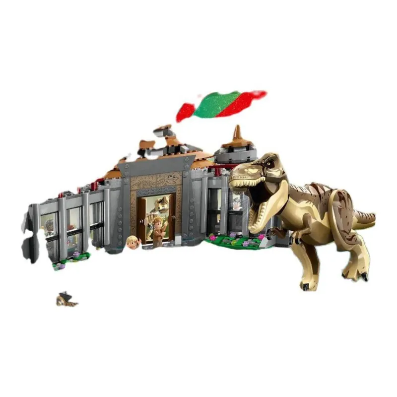 LEGO Visitor Center  T. Rex & Raptor Attack Building Blocks 76961-1