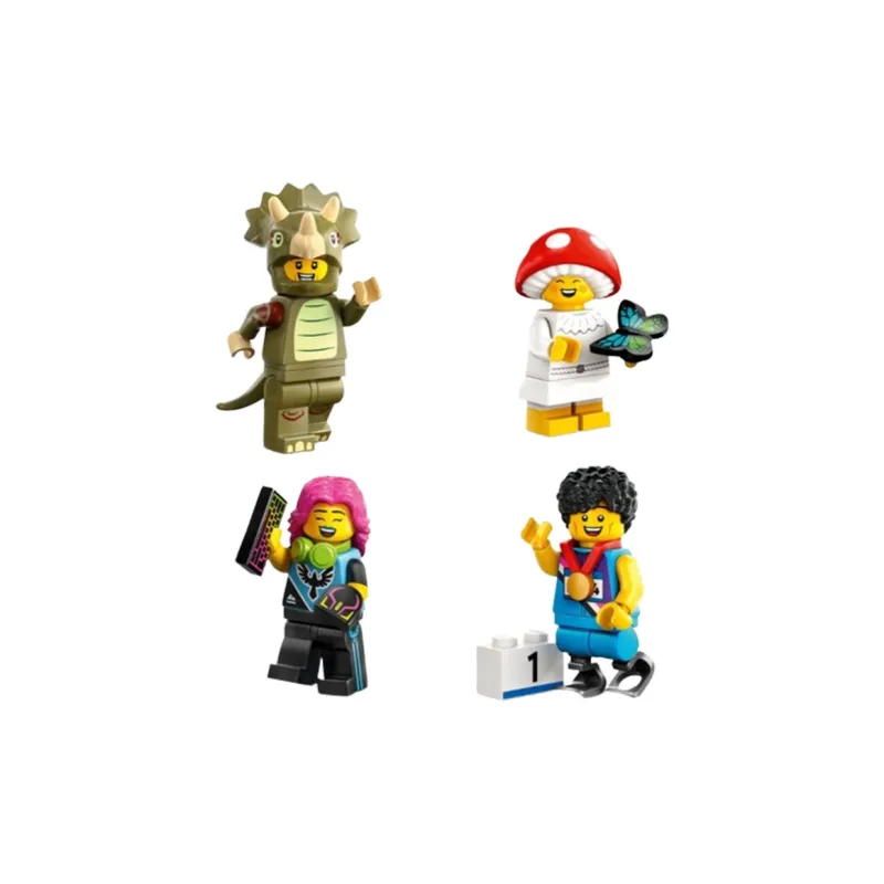 LEGO Collectible MiniFigures Collection 25th Season, Full Set Of 12 Styles Building Blocks 0 300pcs 71045-1
