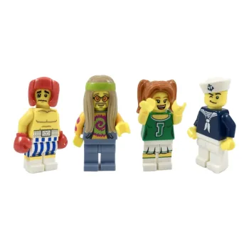 LEGO Collectible MiniFigures Collection Toys 'R' Us, Limited Edition Minifigure Set Building Blocks 18pcs 5004941